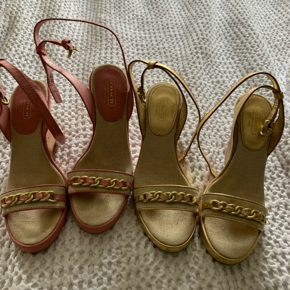 Coach Shoes - Coach wedges